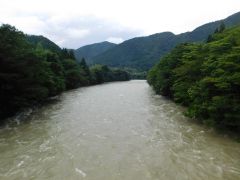 馬瀬川増水情報写真